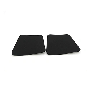 Hongju customized anti-slip different shapes adhesive silicone rubber pads