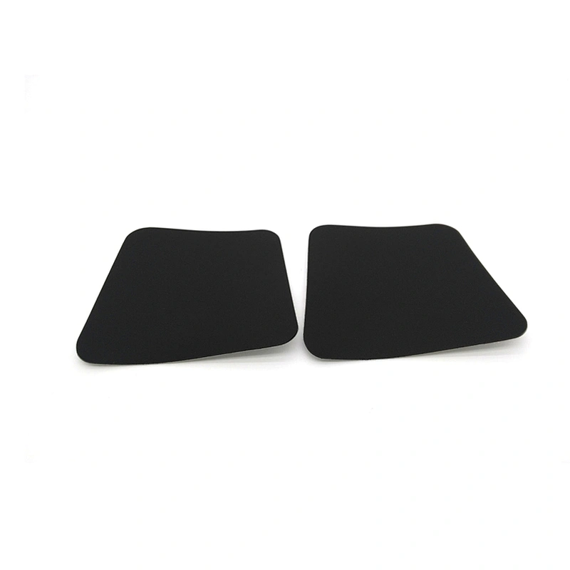 Hongju customized anti-slip different shapes adhesive silicone rubber pads