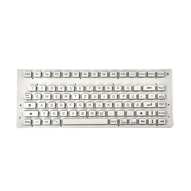 factory prices custom OEM spill resistant two colors hard silicone rubber latest computer wire keyboards