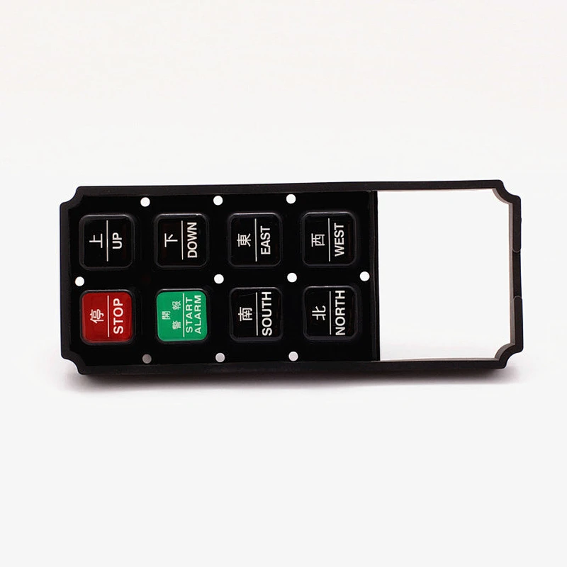 Guangdong silicone press numeric keypad with conductive pill