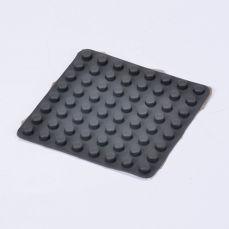 Customized durable anti-slip silicone rubber small feet gasket, small feet stand for keyboards