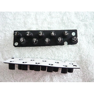 OEM conductive silicone rubber keypad/ push button/keyboard