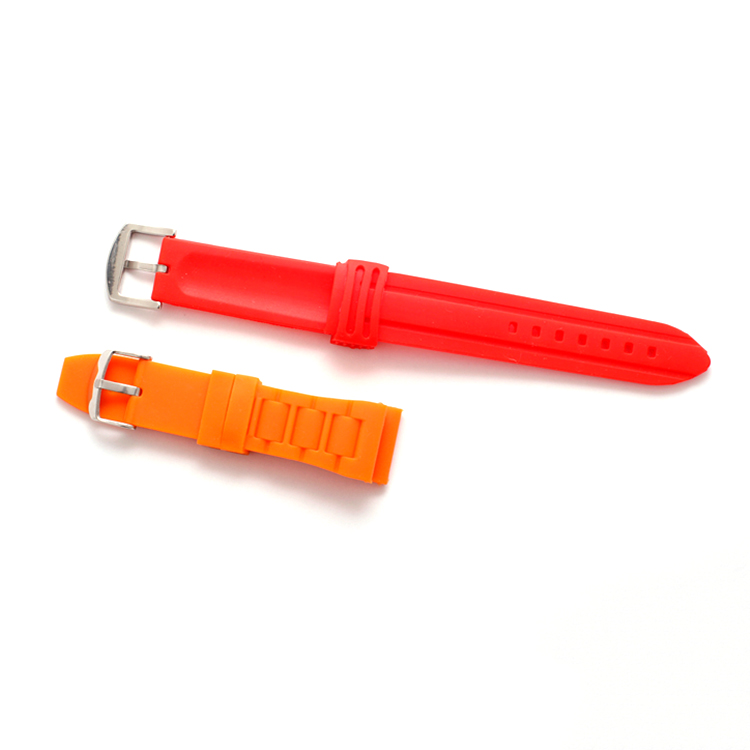 Hongju OEM adjustable popular watch bands made of comfortable soft silicone rubber material