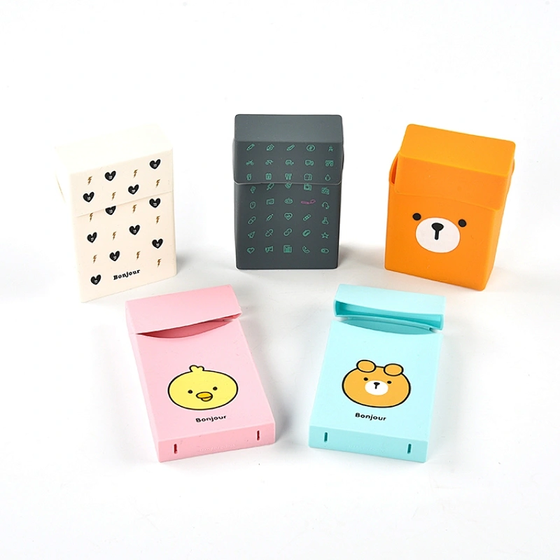 Custom lovely silicone Cigarette case Water proof