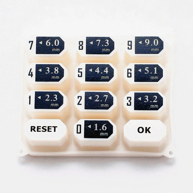 Silicone Rubber Keypad/ silicone mobile phone keypad