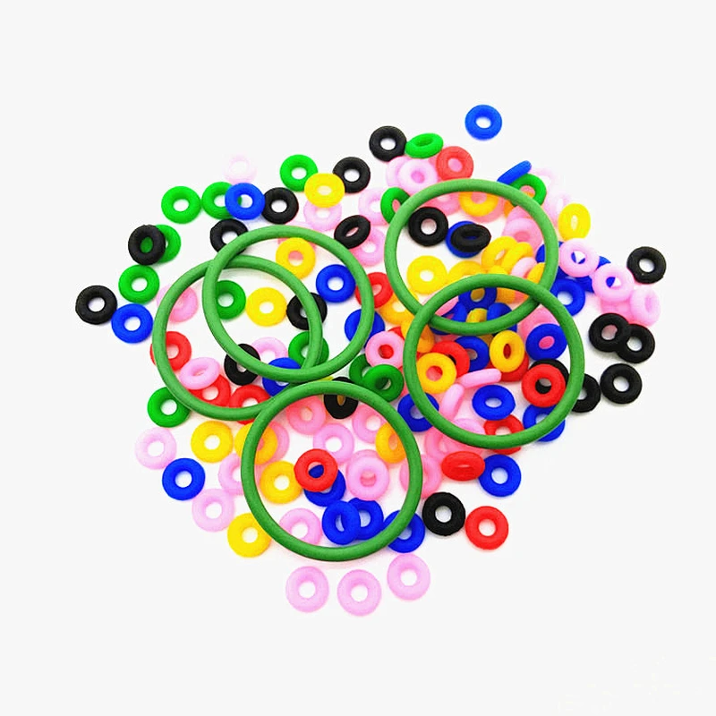 Customized durable various size elastic silicone rubber seal o-rings