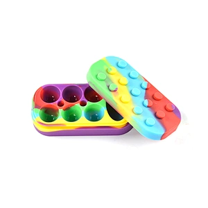 Hongju heat-resistance silicone wax container jar, oil container