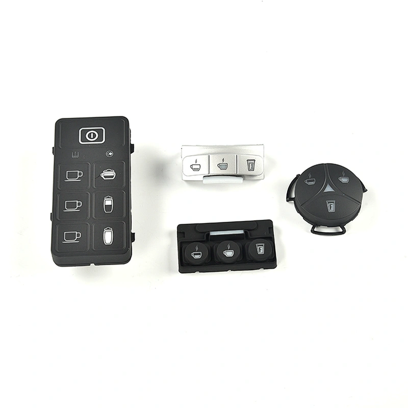 Hongju custom OEM high standard silicone buttons for electronics