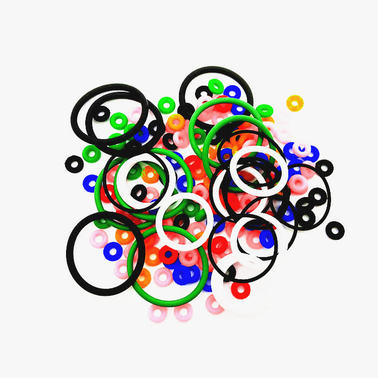 Guangdong customized OEM colorful small different types waterproof durable silicone rubber o-rings/o gasket sealing