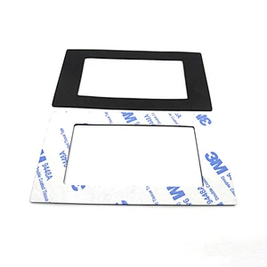 Custom flat furnished fluoro rubber feet silicone bumper pad