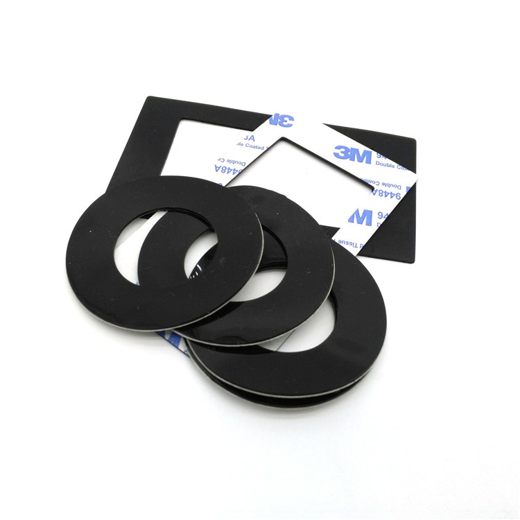 Custom flat furnished fluoro rubber feet silicone bumper pad