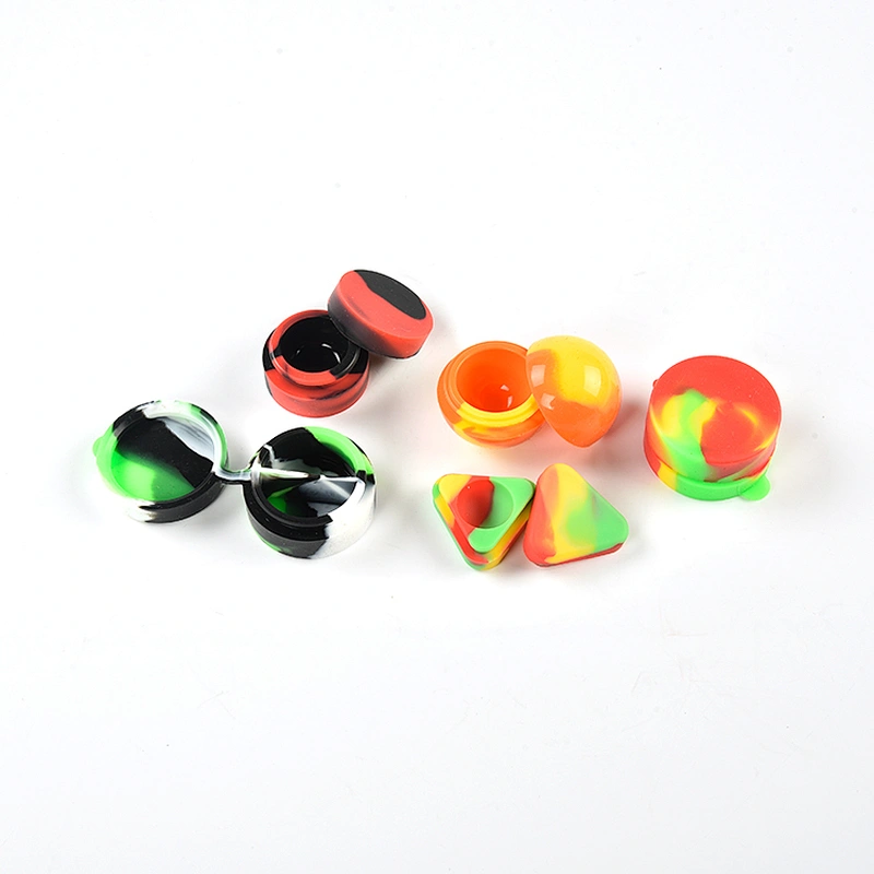 Hongju heat-resistance silicone wax container jar, oil container