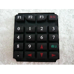 OEM conductive silicone rubber keypad/ push button/keyboard