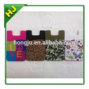 back pocket silicone smartphone wallet