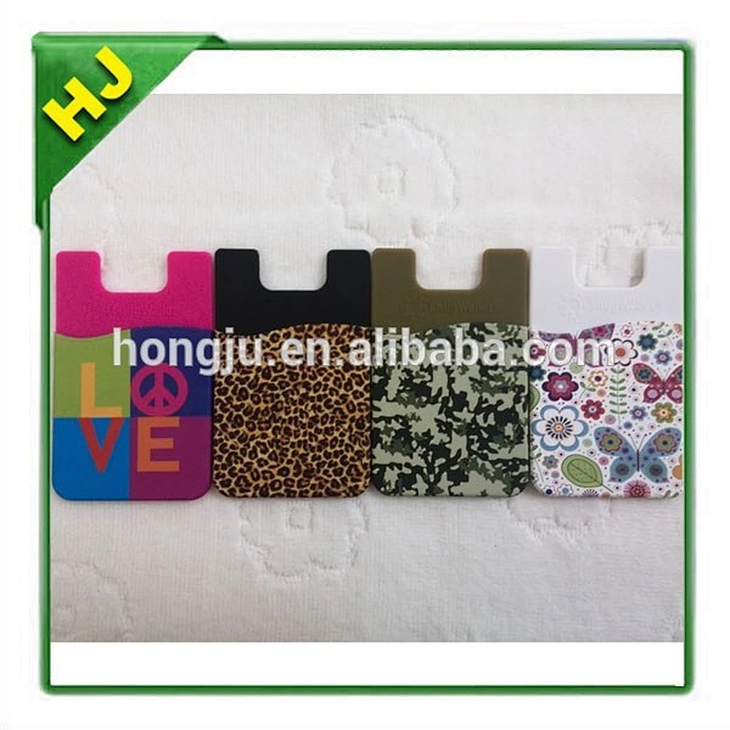 back pocket silicone smartphone wallet