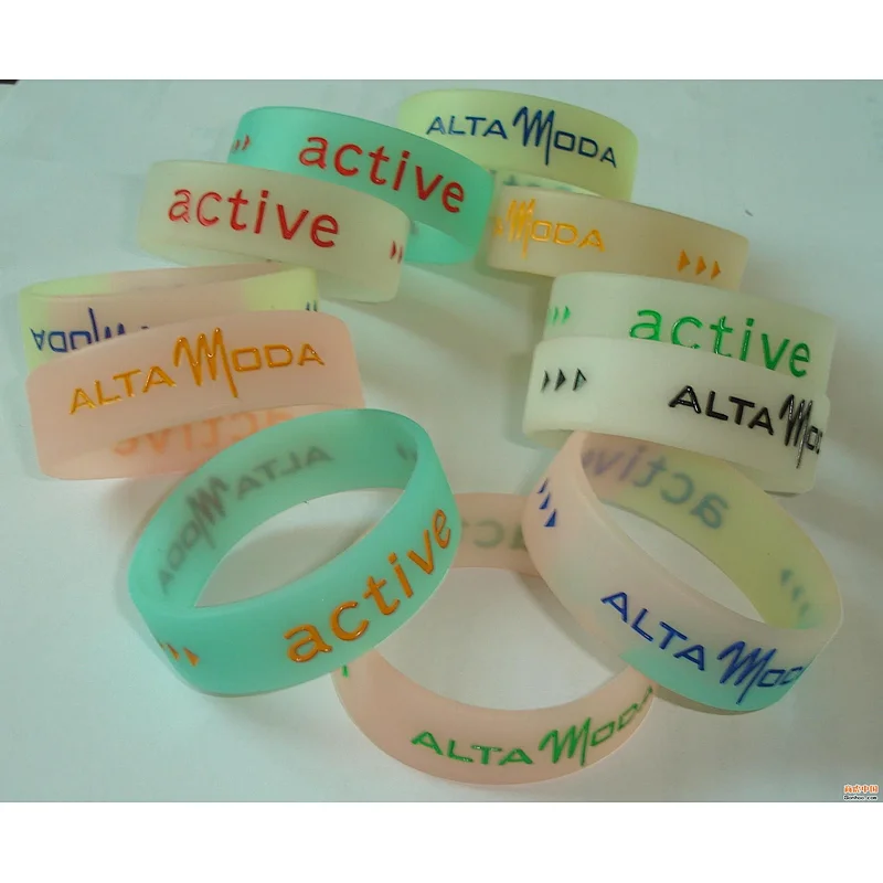 Free sample  silicone rubber slap bracelet