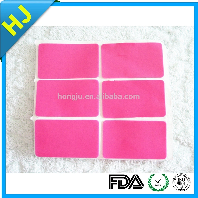 customized silicone rubber feet with double faced adhesive