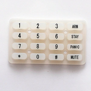 HongJu custom rubber silicone push button switch