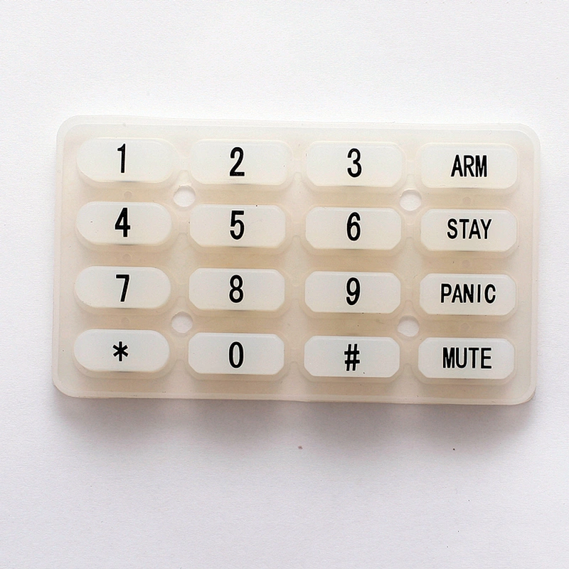 HongJu custom rubber silicone push button switch
