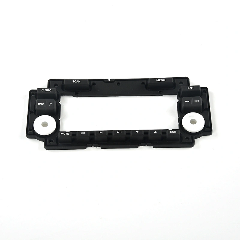 Hongju OEM customized durable spill resistant silicone rubber push button switches for electronic