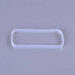 guangdong waterproof transparent in different shapes silicone rubber flat washer, gasket sealing