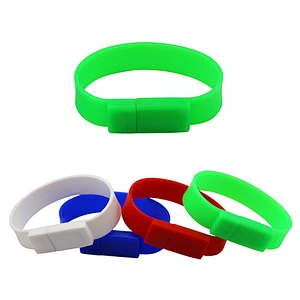 cheap silicone bracelet usb flash drive