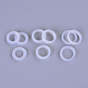 Hongju OEM food grade silicone rubber transparent seal o-rings,silicone gasket sealing