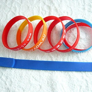 Free sample  silicone rubber slap bracelet