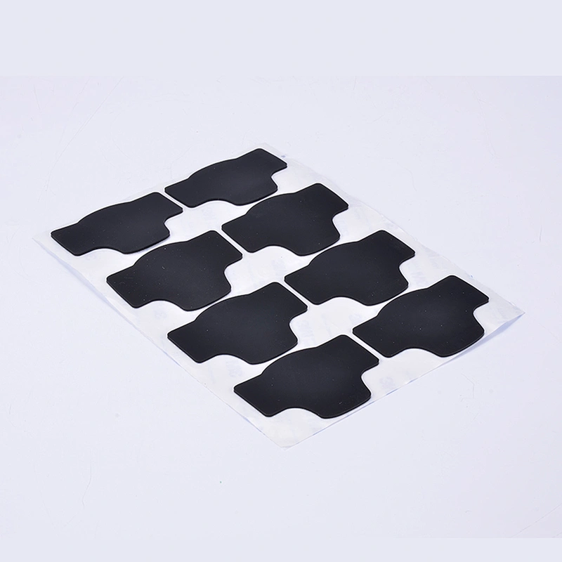 durable anti-slip self adhesive silicone rubber foot pads with strong sticky