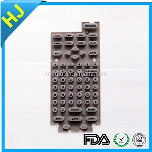 Custom made silicone keypad, rubber keypad, silicone rubber keypad