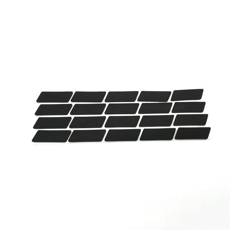 Guangdong wholesale heat resistant durable silicone rubber various types flat foot pads