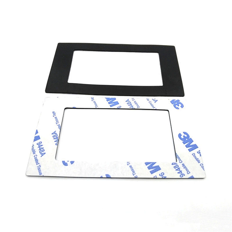 Custom made slide resist square molded rubber feet for chair legs