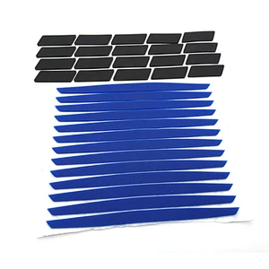 factory prices wholesale silicone rubber various colors strong self-adhesive foot pads