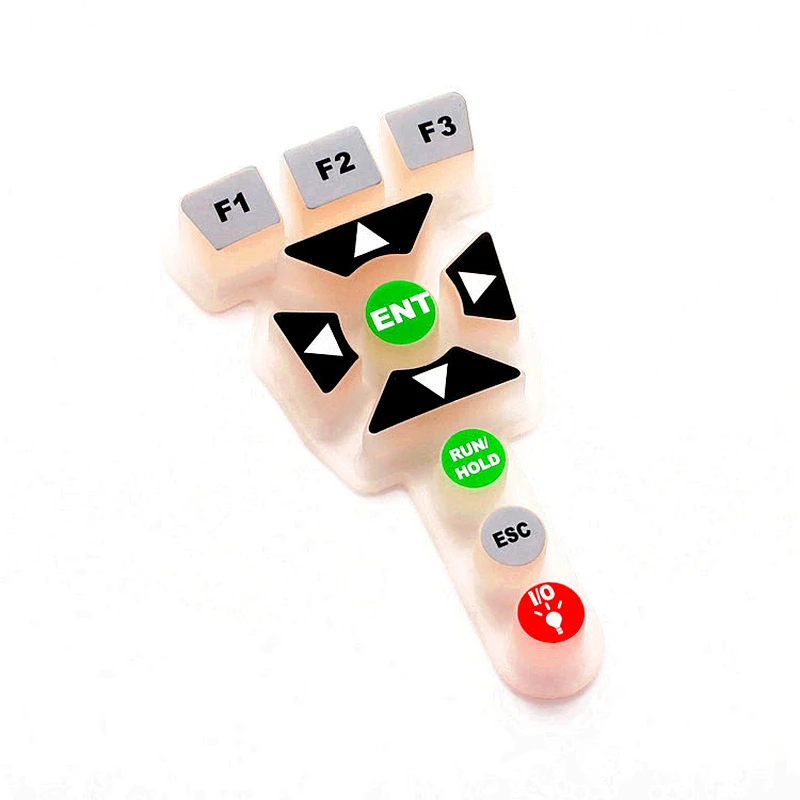 Hongju customized waterproof heat resistant silicone rubber remote control keypads