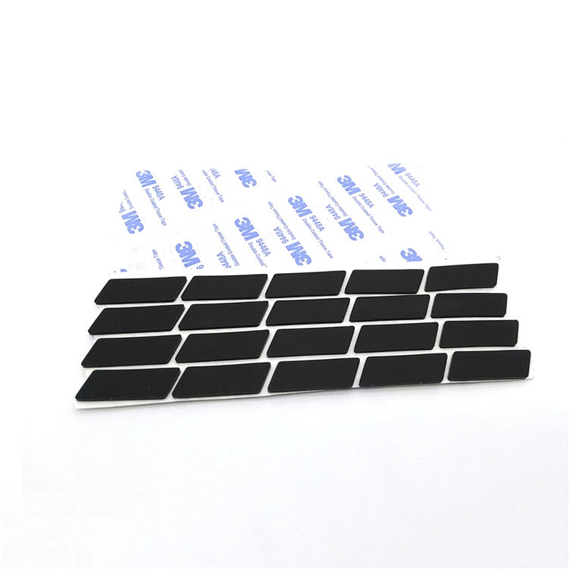 factory prices wholesale silicone rubber various colors strong self-adhesive foot pads