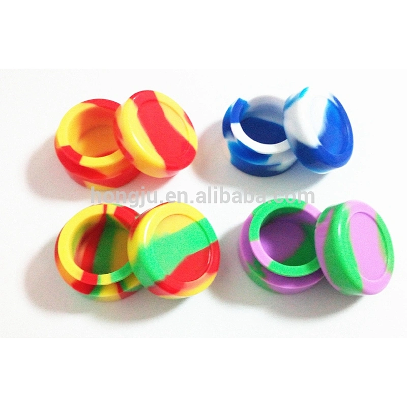 Non-stick Concentrate Storage Silicone Container Jar  wax container