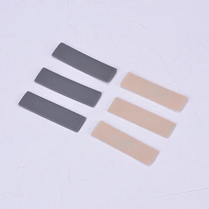 durable silicone rubber self-adhesive flat foot pads with strong adhesive