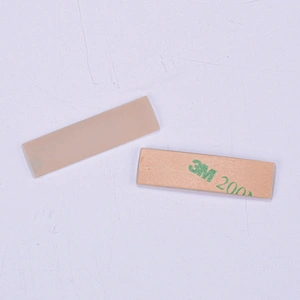 durable silicone rubber self-adhesive flat foot pads with strong adhesive