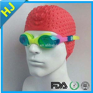 Adult high quality silicone swimming goggles