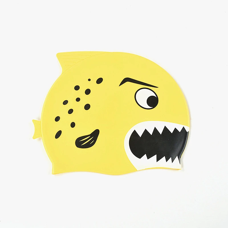 custom excellent elasticity and recovery ear/hair protection swimming caps with soft comfortable silicone rubber