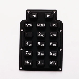 Guangdong silicone press numeric keypad with conductive pill