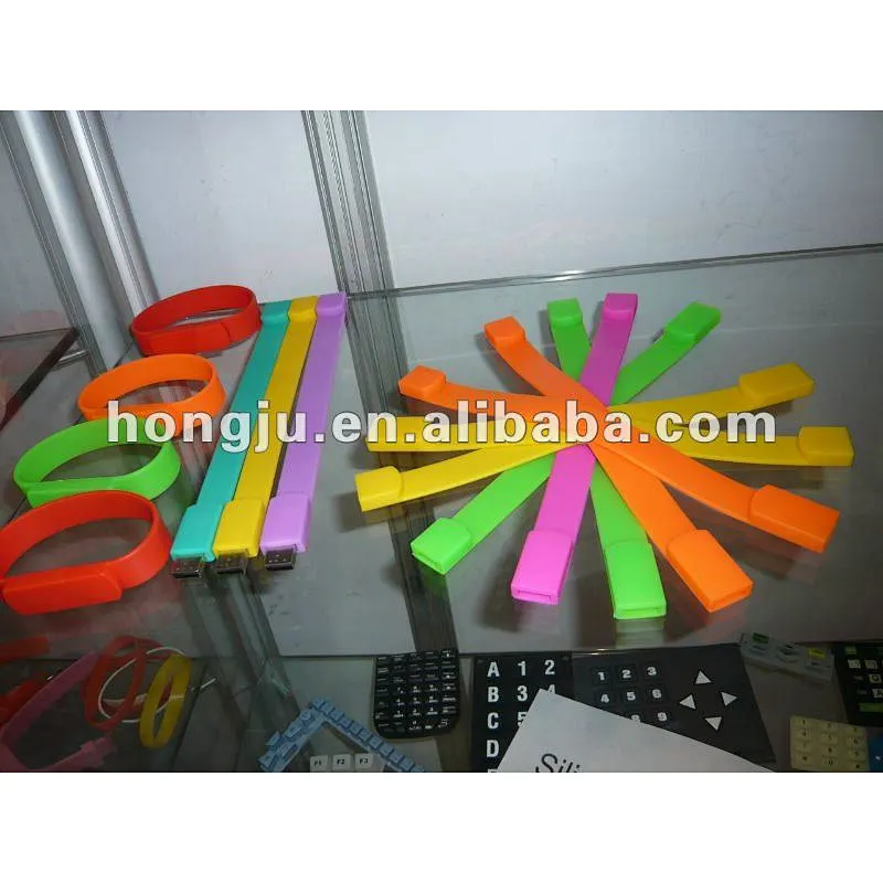 2GB silicone USB bracelet