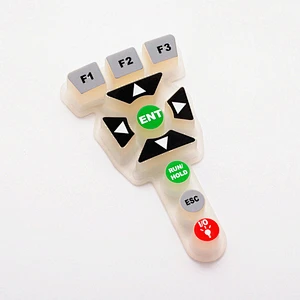 Guangdong silicone press numeric keypad with conductive pill