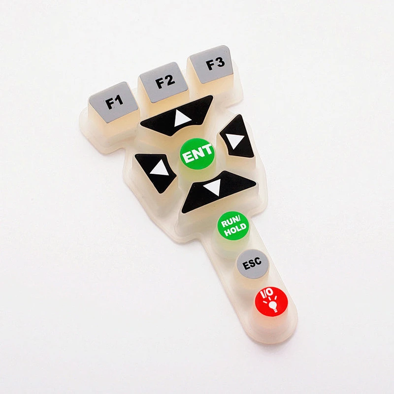 Guangdong silicone press numeric keypad with conductive pill