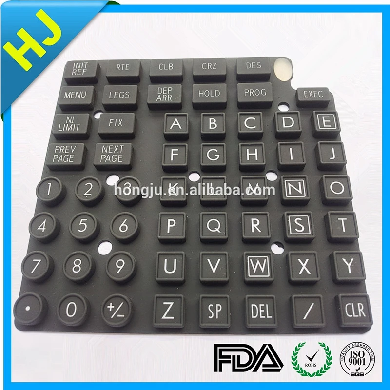 silicone keypad buttons