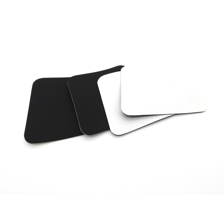 Hongju customized anti-slip different shapes adhesive silicone rubber pads