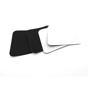 Hongju customized anti-slip different shapes adhesive silicone rubber pads