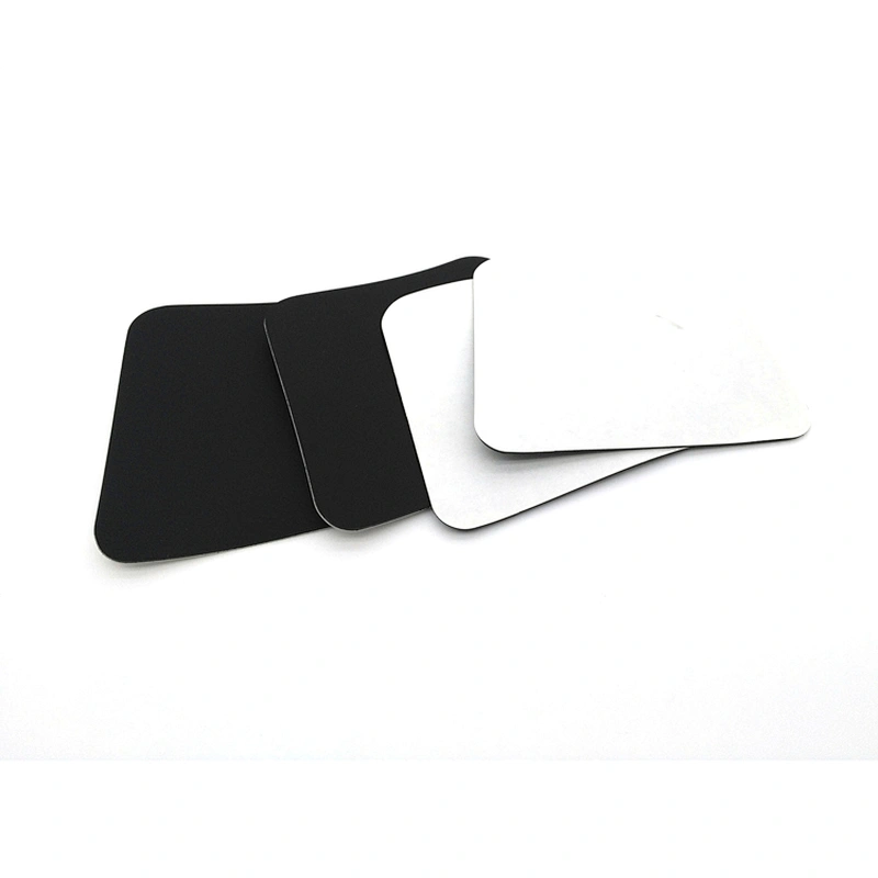 Hongju customized anti-slip different shapes adhesive silicone rubber pads