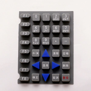 HongJu custom rubber silicone push button switch