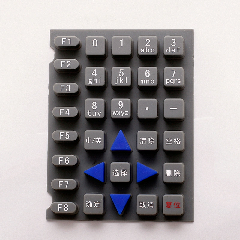 HongJu custom rubber silicone push button switch